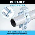Yaocom EMT Conduit Hanger with Bolt, 25 Pcs, 1 Inch