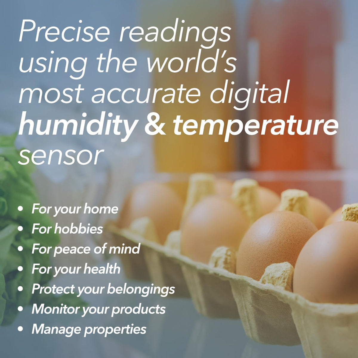 SensorPush HTP.xw Temperature, Humidity & Barometric Pressure, Bluetooth