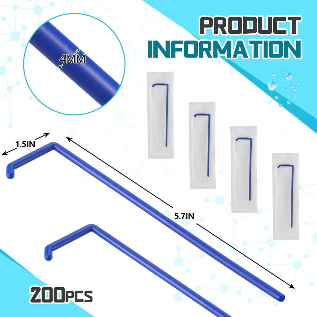 200 Pcs Sterile Cell Spreader L Shape Hand Polypropylene Spreader