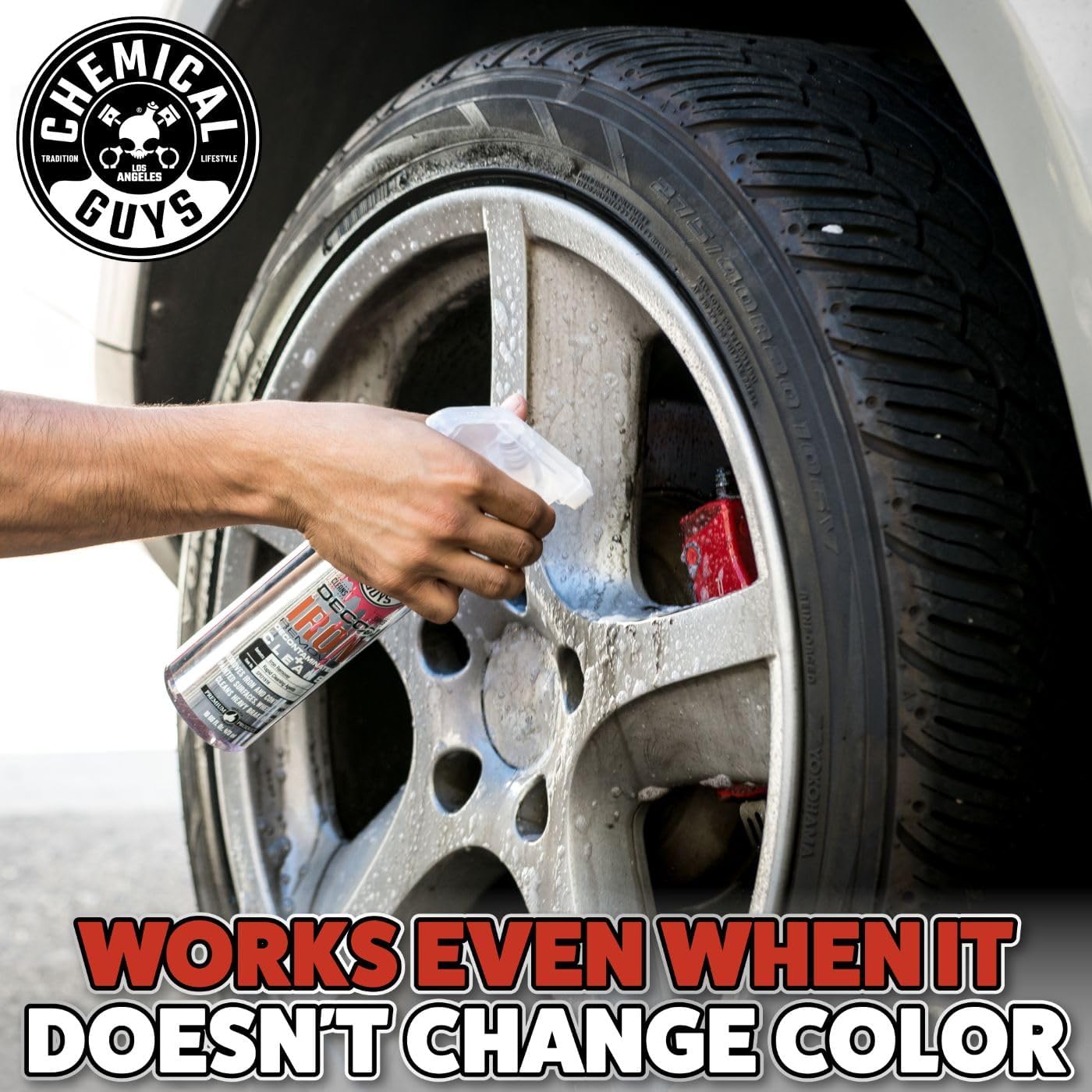 Decon Pro Iron Remover & Wheel Cleaner, Fallout Spray, 16 oz | Dissolves bonded iron, brake dust and fallout on