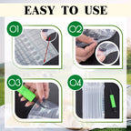 Wine Bottle Protector Travel Bags, 36 Pack Inflatable Air Column Packaging Bubble Cushion Wrap for Suitcase Luggage