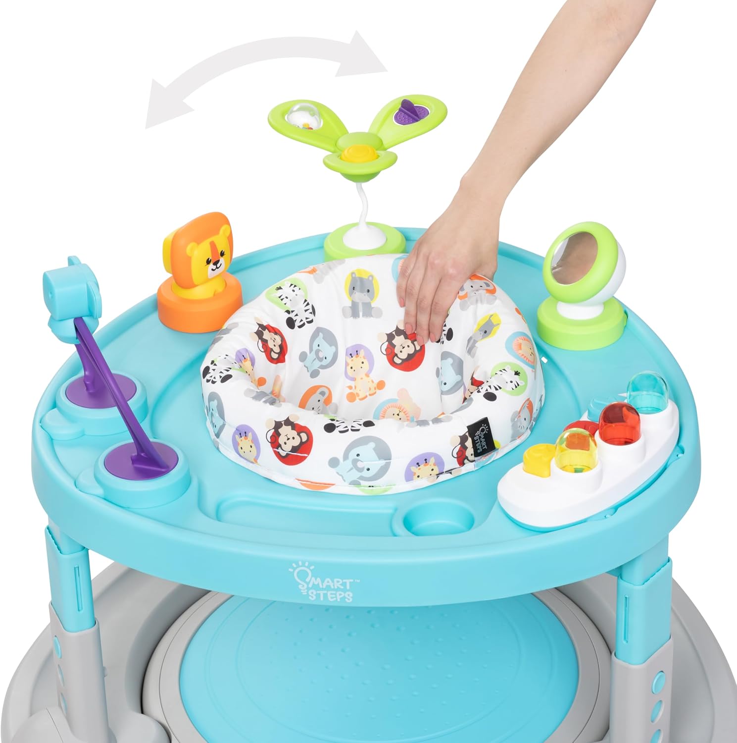 Bounce N' Glide 3-in-1 Activity Center Walker, Jungle Life