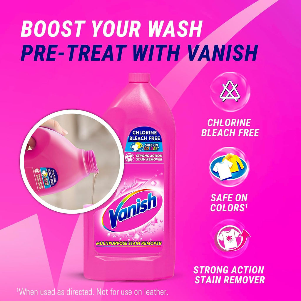 Pink Liquid Color Bleach Free Stain Remover 925ML