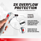 TERA PUMP Portable Gas & Diesel Transfer Pump with Auto Shut-Off