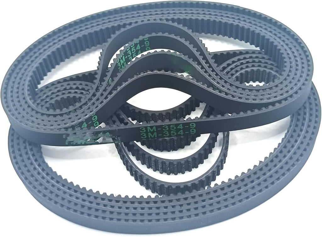 ⁠COEOPNC 10-Pack HTD 3M Timing Belt 354-3M-9 354mm Length 9mm Width 118T⁠
