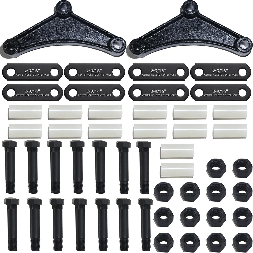Trailer Axle Equalizer 256L Shackle Kit For 3500lb to 5200lb Axle