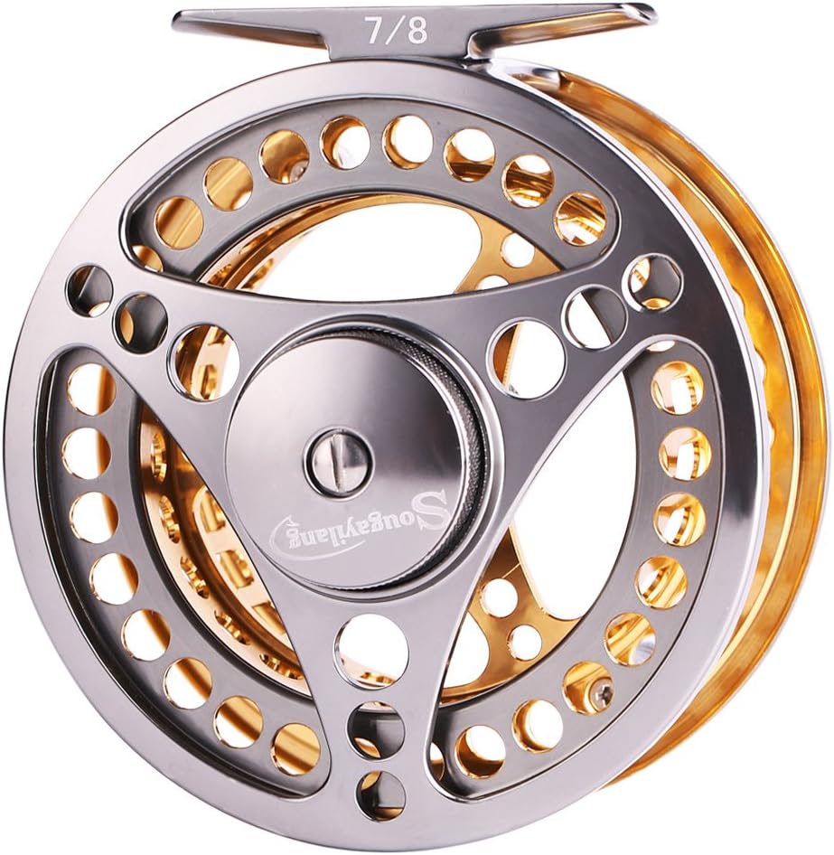 Fly Fishing Rod Reel Combos with Lightweight Portable Fly Rod and CNC-machined Aluminum Alloy Fly Reel,Fly Fishing