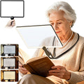 Magnifying Glass with Light for Reading, Rechargeable 5X Full Page 9.25" x 6.5" Book Magnifer Neck Wearable Hands