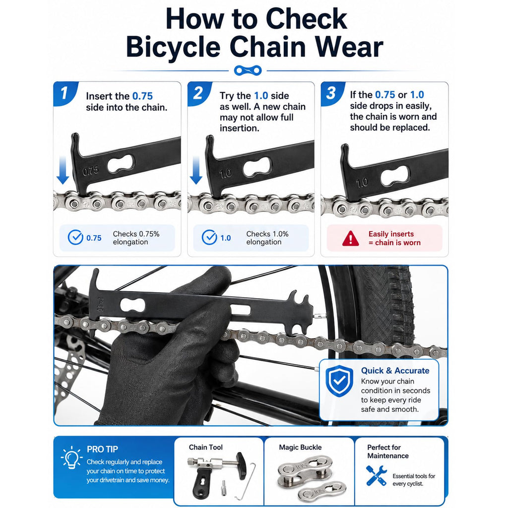 Bike Chain Removal Tool & Repair Kit