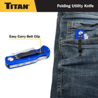 Tools 11018 Folding Pocket Utility Knife