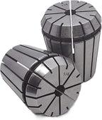 ER32 1/4 Collet Set 2pcs,Spring Collet Set for CNC Engraving Machine and Milling Lathe Tool