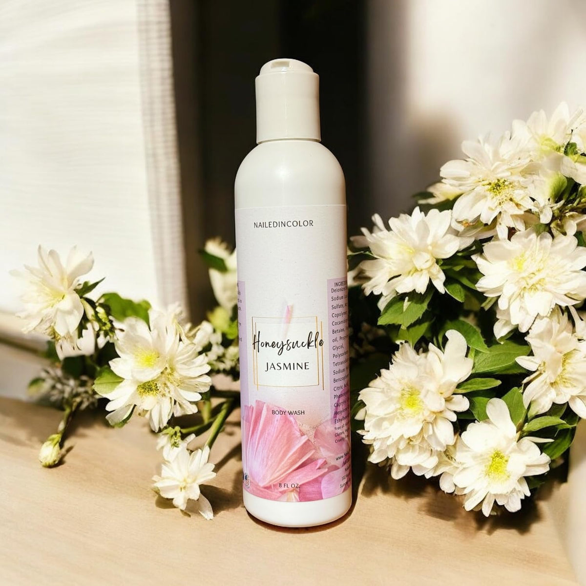 Honeysuckle Jasmine Shower Gel, 8 Fl oz