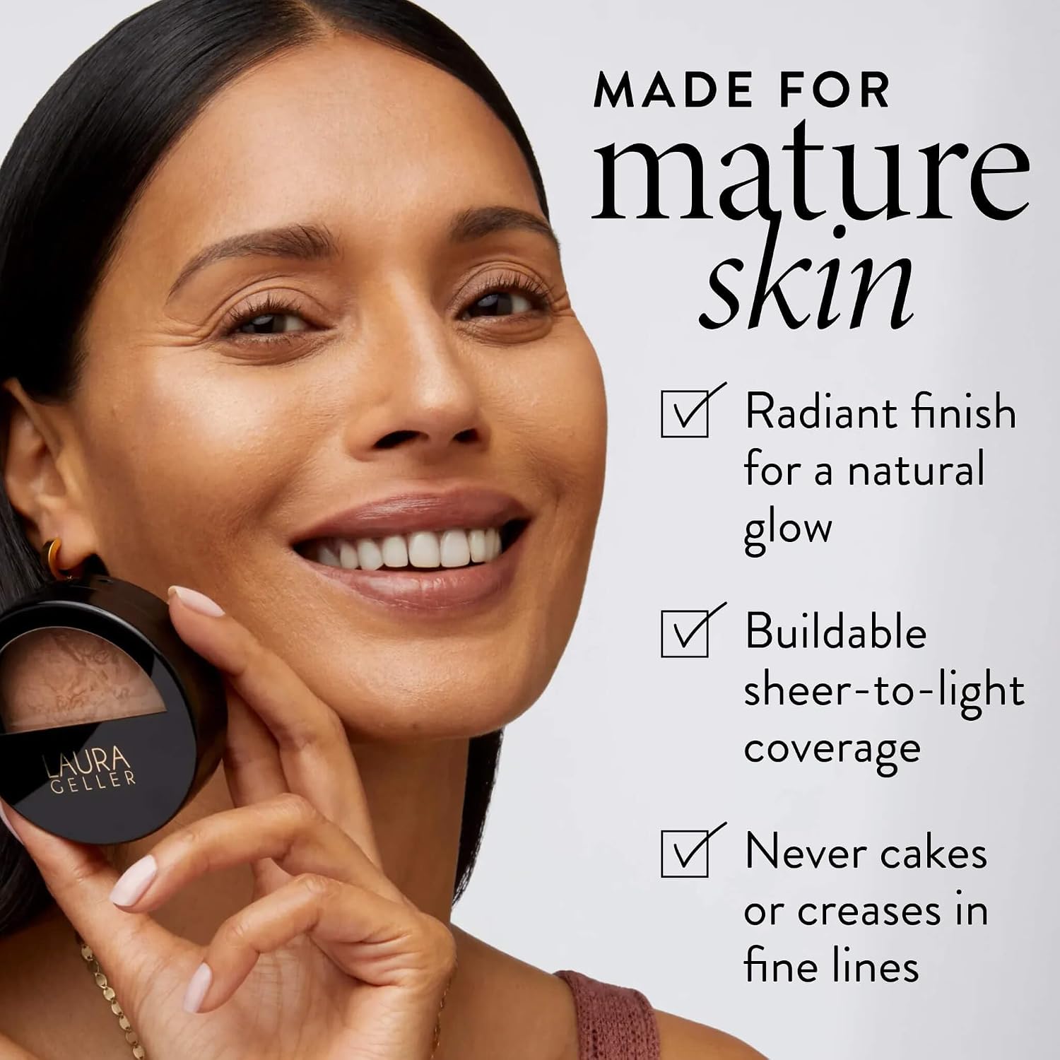 LAURA GELLER Baked Balance-N-Glow Illuminating Powder Foundation - Light