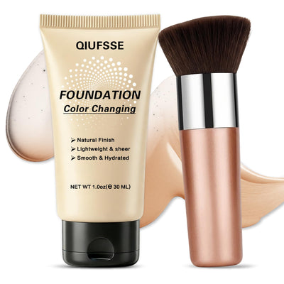 Color Matching Foundation for Mature Skin,Face Makeup - 01 Light