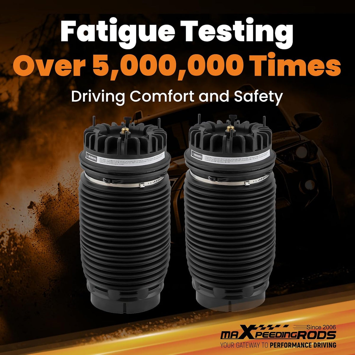 maXpeedingrods 2Pcs Rear Air Suspension Bag for Ram 1500 2013-2018