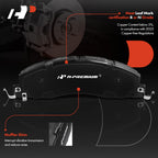 A-Premium Front Ceramic Brake Pads Compatible with Dodge & Ram