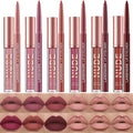 6 Matte Lipstick with 6 Lipliners Durable Makeup Set,Long-Lasting Non-Stick Cup Not Fade Waterproof Pigmented Velvet