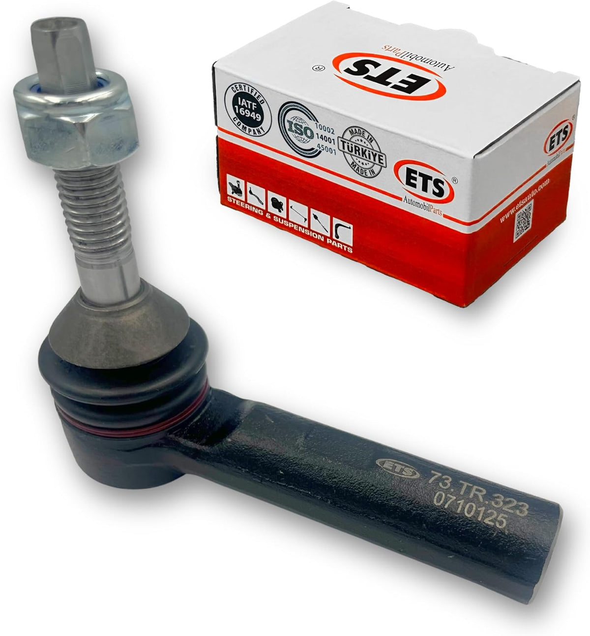 ETS 2Pc Front Outer Tie Rod End Kit ES800952 Fits Ford Explorer 2011-2019, Police Interceptor 2013-2019, Police Interceptor Utility 2013-2019, Special Service Police 2014-2018, Flex 2016-2019