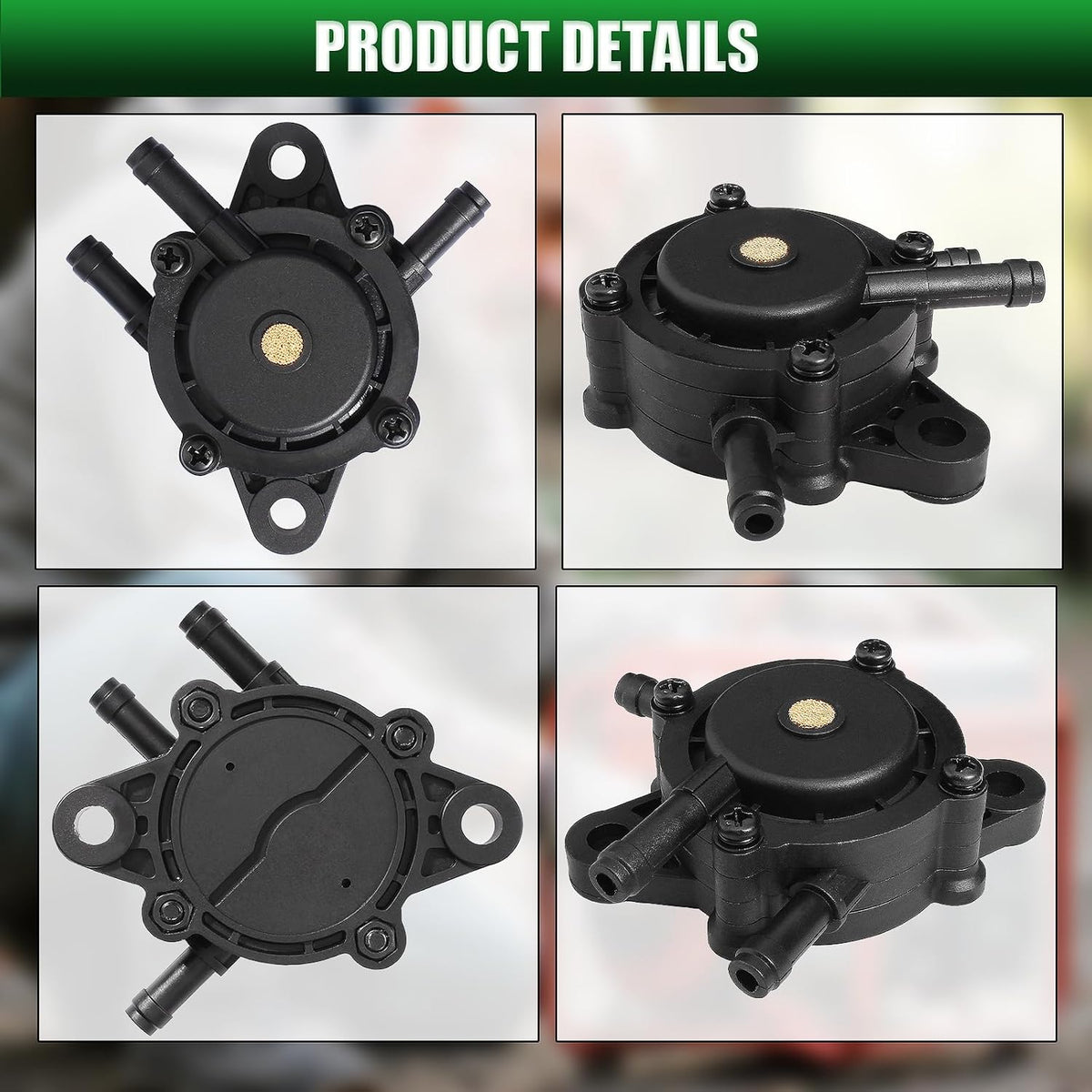 Fuel Pump Compatible with Toro 120-4353 139-0685 Timecutter Z380 Z420 Z4200 Z4220 Z4235 Z4800 Z5040 Z5200 SS3200 SS4200 SS4225 Lawn Riding Mower 74360 74363 74380 74452 74726 LX420 LX466 LX500