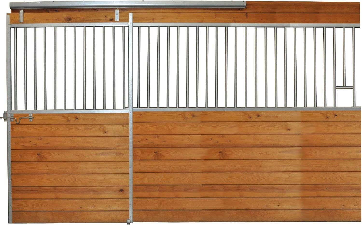 12 ft Galvanized Horse Stall Front Kit with Feed Opening Lumber NOT Included!