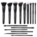 Makeup Brushes 15Pcs Makeup Brush Set Premium Synthetic Bristles