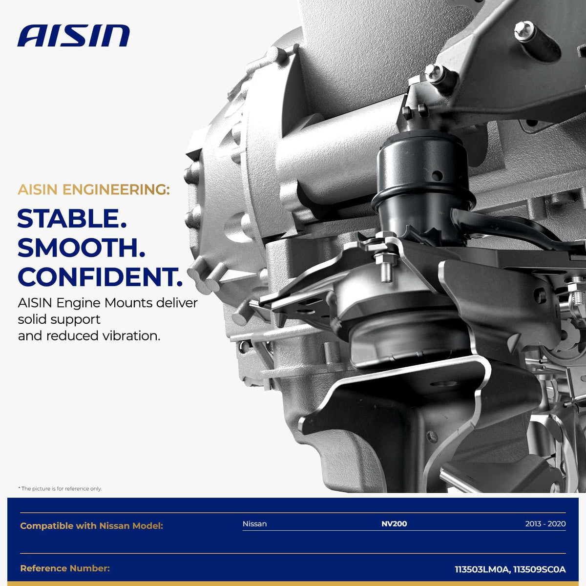 AISIN AFTERMARKET EMTN-00592 Front Right Engine Torque Strut Mount