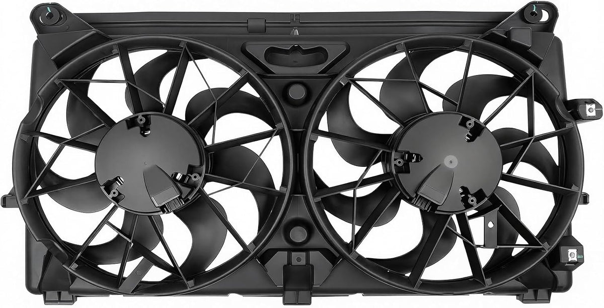 620-654 Engine Radiator Cooling Fan Assembly for 2007-2013 Chevy Avalanche Silverado Suburban Escalade Tahoe Sierra Yukon Silverado 620654 15780788