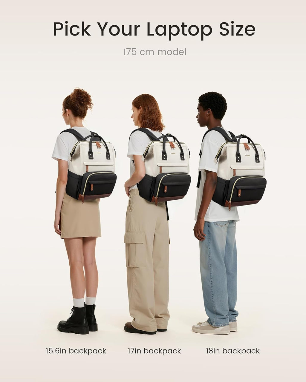 Laptop Backpack for Women, 15.6 Inch Work Business Backpacks Purse With Large Capacity, Waterproof Nurse Bag College