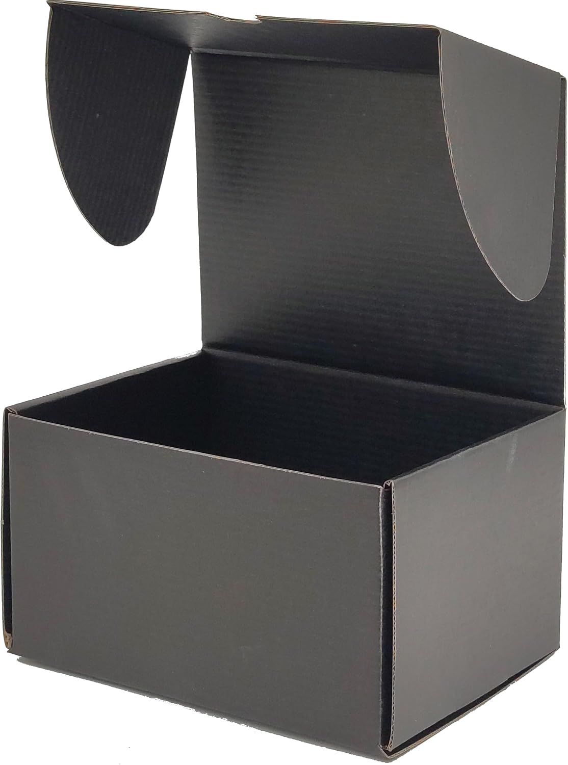 12x9x6 Shipping Boxes Black Mailer Corrugated Cardboard Box Set of 15