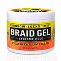 Braid Gel Extreme Hold, Moisturizing Edge Control, 15 Oz