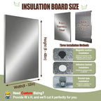 Refrigerator Insulation Board Fire Resistant Heat Shield for Side Of Fridge
