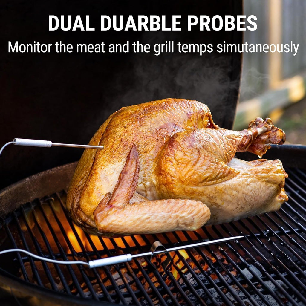 TempSync 500FT Wireless Meat Thermometer for Grilling and Smoking