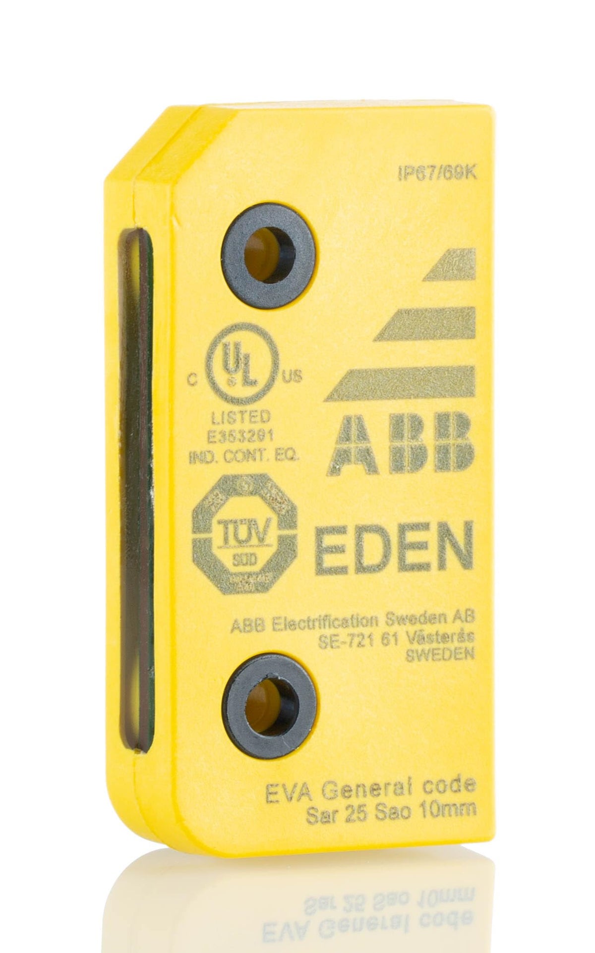ABB Eva General Code, Eva Actuator with General Code, IP69K, Yellow, (ABB2TLA020046R0800)