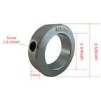 Shaft Collars 1-3/4" Bore Solid Steel Style Zinc Plated Set Screw 4 Pieces