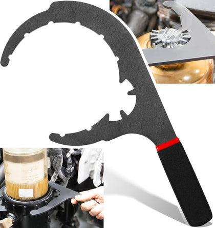 5" 61090 Diesel Fuel Filter Wrench for 5" Davco Diesel Pro 230, 232, 233, 234, 242, 243, Shop Pro ST, Class 4 5 6