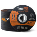 4-1/2 Inch Cut Off Wheels, 52 Count Ultra Thin Metal Cutting Discs for Angle Grinders, 0.045 x 7/8 Inch