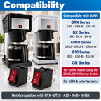 2PCS 20316.0001 Warmer Rocker Switch Compatible with BUNN Coffee Maker