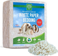 White Paper Bedding, Guinea Pig, Odor Control, 56 L | Soft Absorbent Natural Bedding, Made in USA
