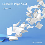 Replacement for Brother TN450 TN-450 TN420 Toner Cartridge 2 Pack