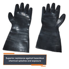 CBRN Butyl Gloves, Chemical Resistant, 1 Pair (Medium)
