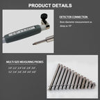 2"-6" Dial Bore Gauge with 6" Stem Carbide Anvils 0.001" Precision