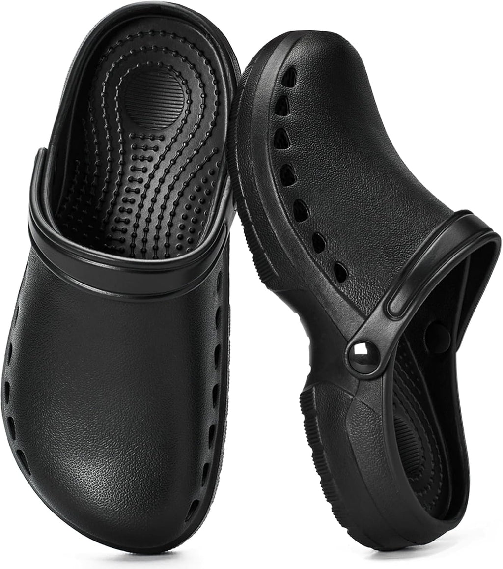 Breathable Work Clogs Slip Resistant Garden Shoes for Kitchen Nurse