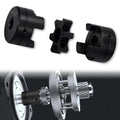 1/2" to 3/4" L075 Flexible L-Jaw Coupling Log Splitter Pump Coupler