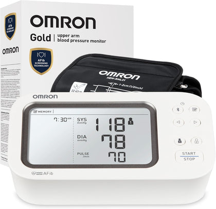Gold Blood Pressure Monitor for Home Use & Upper Arm Blood Pressure Cuff - #1 Doctor & Pharmacist Recommended Brand
