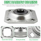 FD208R1 Disc Harrow Flange Bearing 1" Square Bore, 4-Bolt