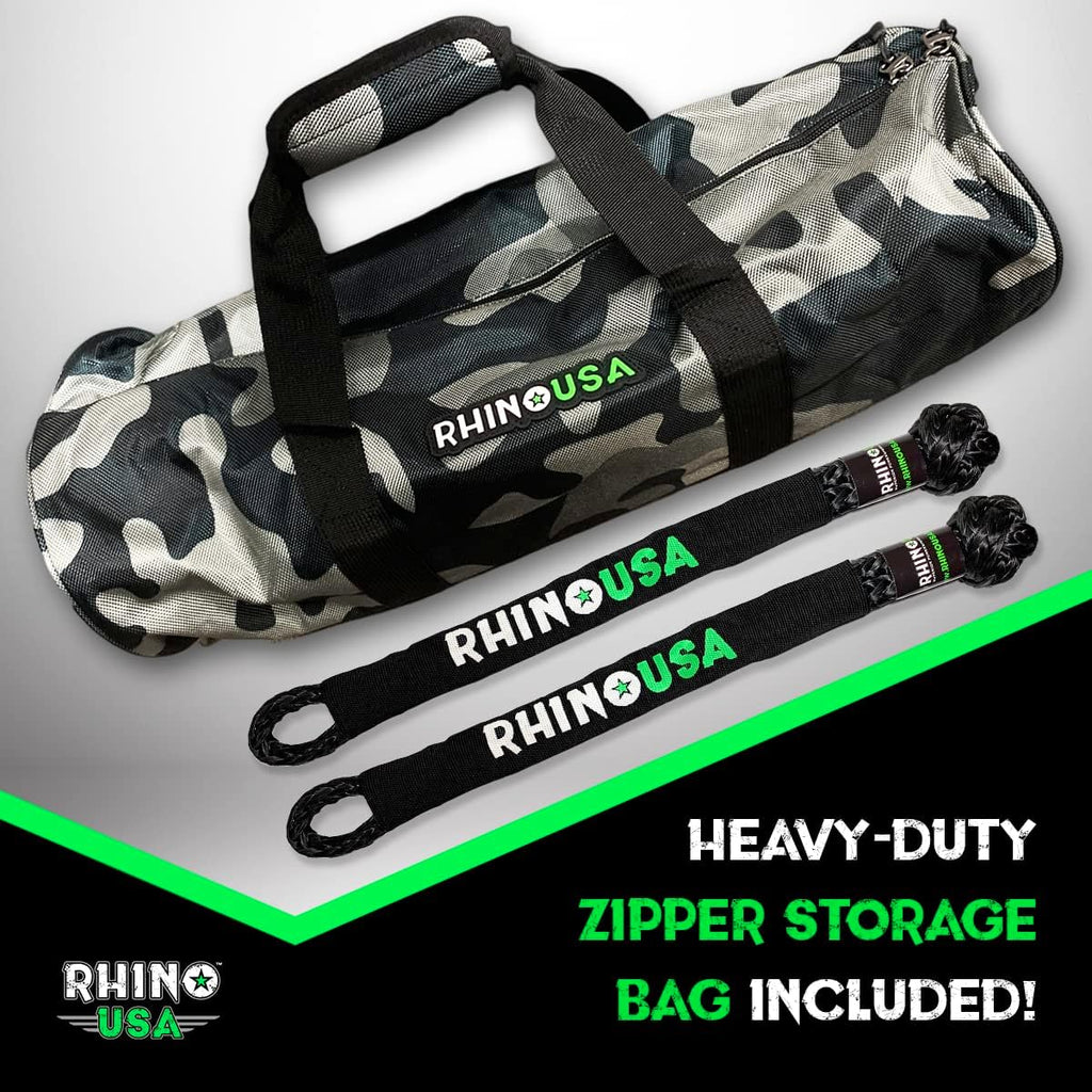 Kinetic Rope Recovery Kit, 7/8in x 30ft w/Soft Shackles