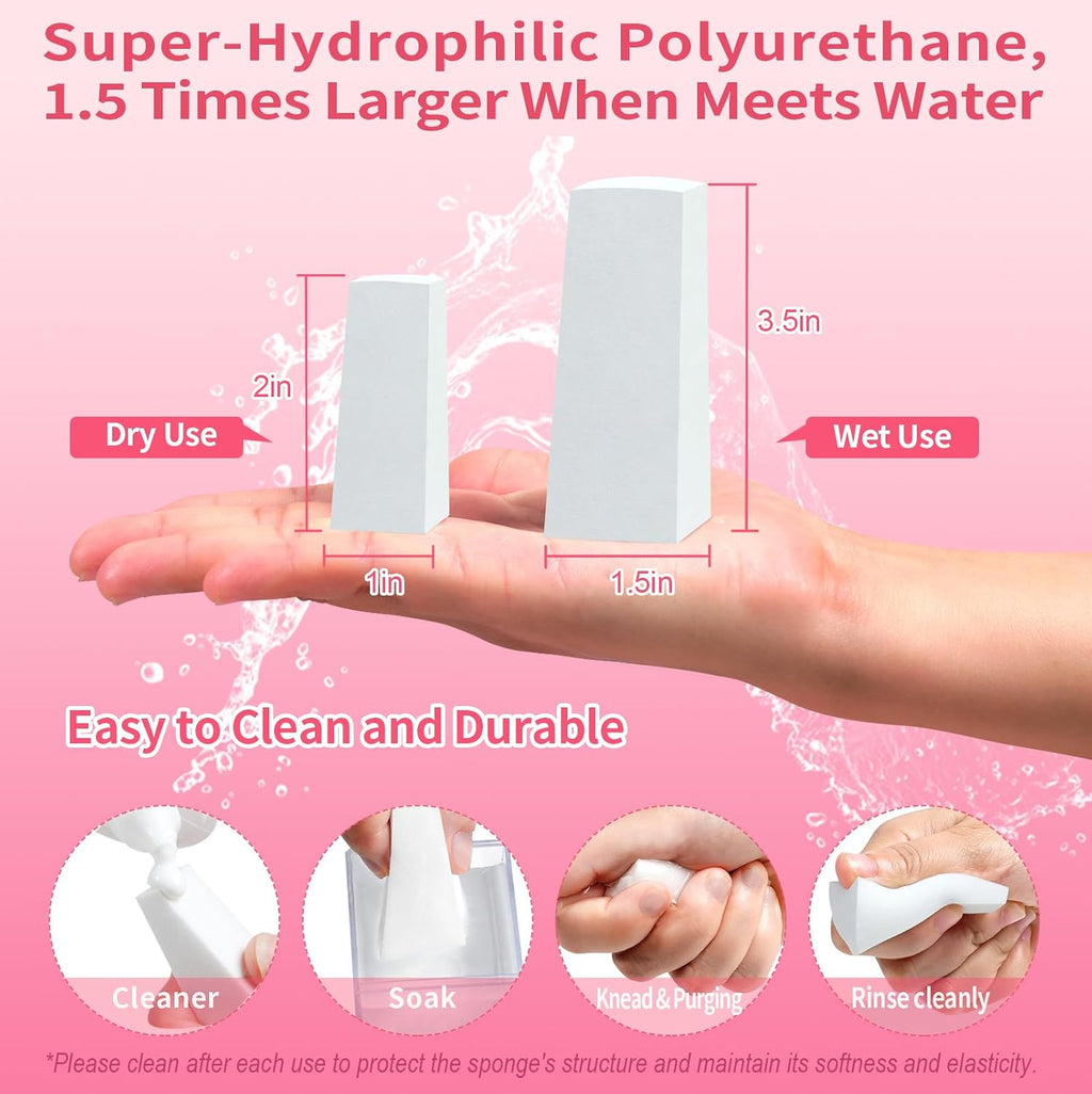 324 Pcs Makeup Sponge Wedges Make Up Sponges for Foundation