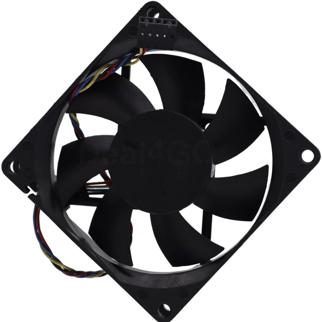 Deal4GO 5-pin 8CM REAR & FRONT Chassis Cage System Cooling Fan 725Y7 42X60 replacement for Dell Optiplex 390 790 990 7010 9020 T1700 SFF Desktop, Black
