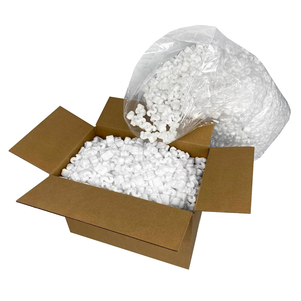 Regular Packing Peanuts - 14 cuft., White