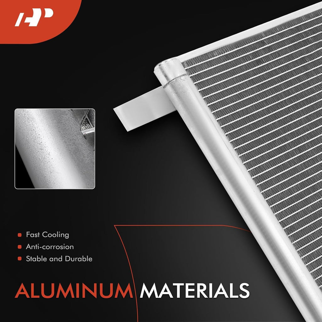 A-Premium Air Conditioning Condenser Compatible with Ram & Dodge